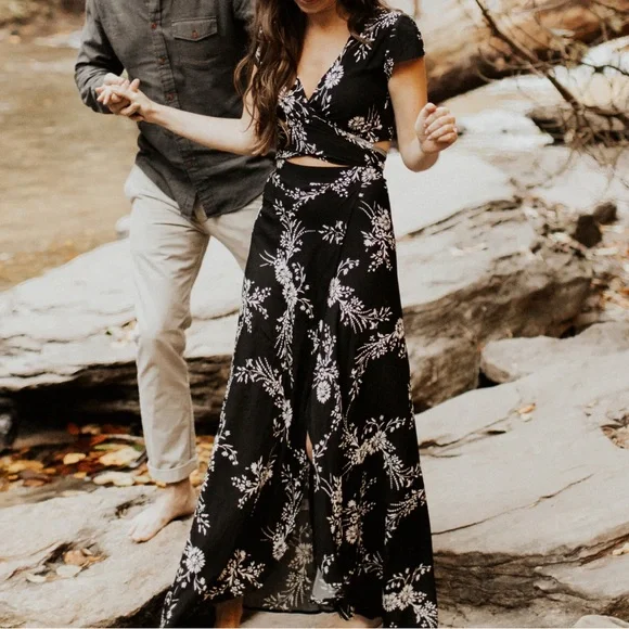 Flynn Skye crop top and matching skirt from Revolve - Picture 3 of 7